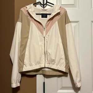 Abercrombie women’s color blocked spring jacket